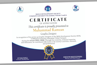do professional certificate design
