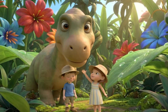 create stunning 3d animation for kids in any style, 3d kids music video anime