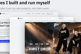 build a fast, clean landing page that loads instantly and converts