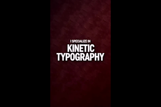create typography reels and animated text videos for instagram
