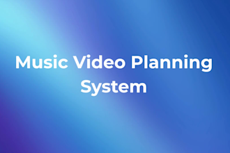 create a custom music video treatment for your song
