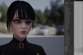 edit vrm rigging,add bone to3d,glb file,animaze face rig,arkit52,bci avatar,ikfk