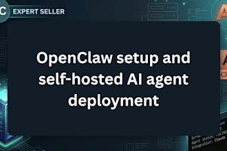 do an openclaw setup and self hosted ai agent deployment on your vps
