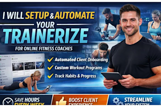 setup everfit trainerize for online fitness coaching business