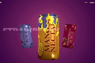 build a premium 3d interactive product landing page