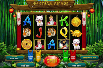 design stunning slots game ui graphics, animation and icon