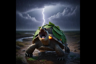create ai african folktales video, thumbnail and tags for your social media