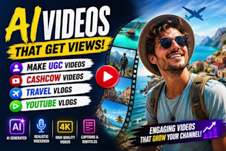 make ugc youtube vlogs travel vlog video cashcow video make ugc cashcow make ugc