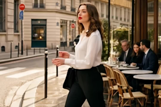 create a premium fashion video