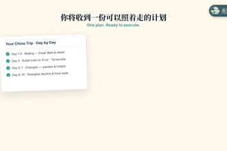 plan your perfect china trip with a personalized itinerary