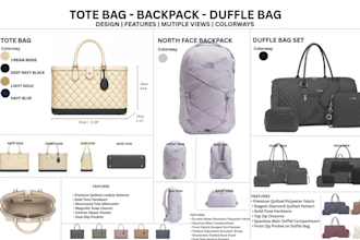do bag tech pack, backpack tech pack, handbag tech pack, soft goods designer