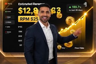 create youtube automation cash cow channel with high rpm videos for monetization