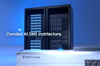 build an owned ai SMS infrastructure architecture with single GSM IP gateway
