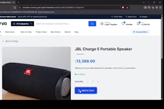 build a modern responsive ecommerce website with nextjs