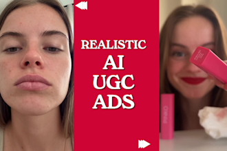 create hyper realistic ai ugc influencer ads and ai ugc spokesperson videos