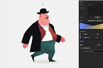 rive lottie animation, interactive UI, web and 3d commercial animation, svg json