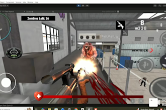 develop 2d 3d unity game and modern game ui design