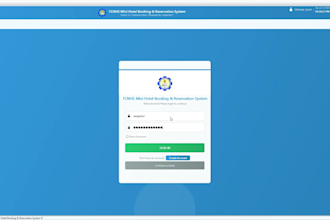create a hotel booking and reservation system