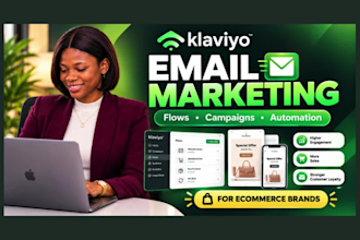 manage klaviyo email marketing, flows and automation