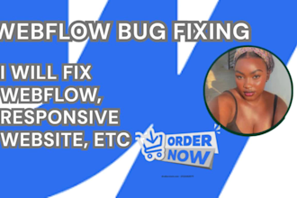 fix webflow bugs responsive website cms errors website problems provide support