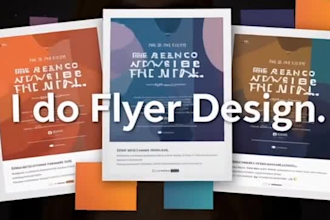 realizo diseño de flyers