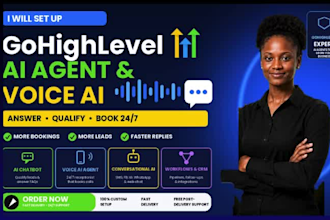 setup gohighlevel ai chatbot go high level voice ai agent chat bot workflow ghl