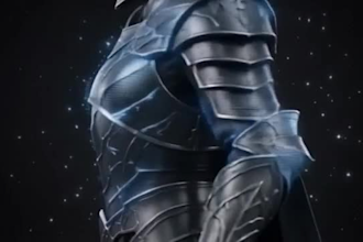 create custom wearable dark fantasy knight cosplay armor helmet and props