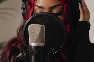 record an american english female voiceover