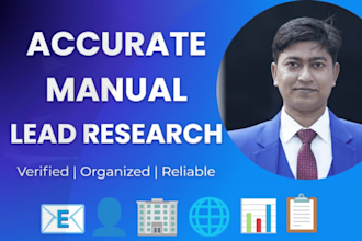 do b2b lead research and find decision makers for your business