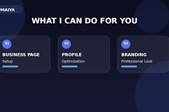 create and optimize your instagram business page and fb page