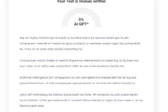 proofread and humanize ai generated content
