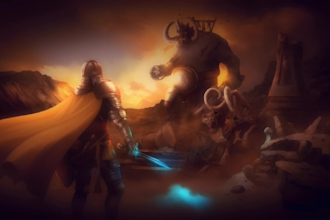 create splash art illustration for your project