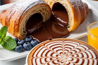ai social media campaign images for cafes and restaurants
