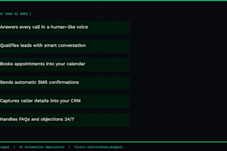 build a voice ai agent to answer calls and book appointments for your business