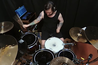 record your metal drums