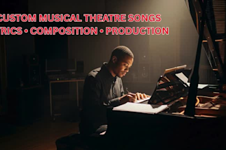 compose, produce and write musical theatre songs and lyrics