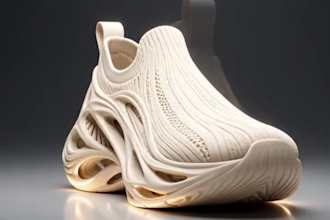 model custom 3d sneakers, zellerfeld shoes and 3d printable footwear