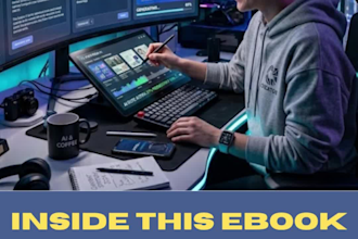 create a professional ebook promo video for marketing and sales