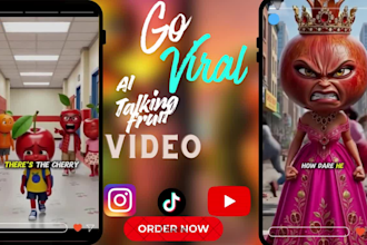 viral ai talking fruits videos fruit talking scolding appliance baby tiktok ads