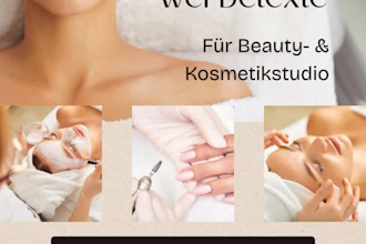 write german adversiting copy for beauty salons