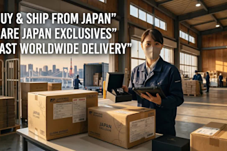 be your japan personal shopper and ship exclusive japanese items worldwide