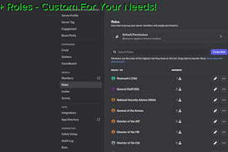 build an advanced milsim server or custom community discord server
