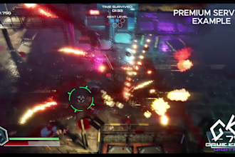 create an engaging gameplay or cinematic game trailer