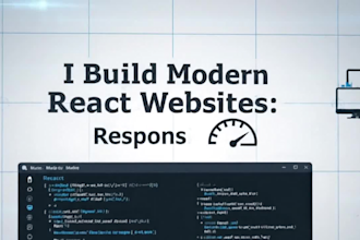 build a fast and responsive react website