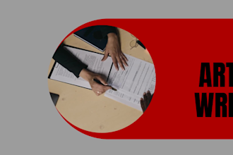 write SEO business articles and finance research reports