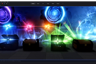 create roblox full game, combat system, gui, roblox map, rpg, vfx and animation