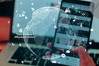 create professional canva design for social media