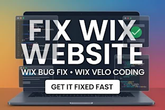 fix wix website and wix bug fix