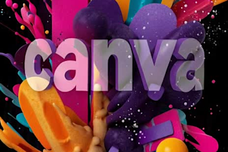 design eye catching instagram posts and youtube thumbnails in canva