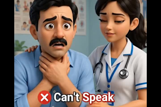 create 3d medical animation for healthcare education and first aid
